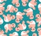 Little baby pattern seamless. little kid background. small children texture