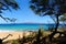 Little Beach on Maui looking over at the island of Lanai.