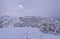 Little Black Mountain Peak hiking trail snow views winter via Bonneville Shoreline Trail, Wasatch Front Rocky Mountains, by Salt L