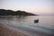 Little boat, Marina di Campo beach, Elba island