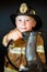 Little Boy Firefighter