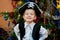 Little boy in the suit of pirate