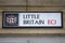 Little Britain Street Sign in London