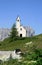 Little chapel upon the Italian Passo di Gardena