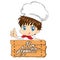 Little Chef - Bon Appetit for mascot packaging menu web