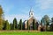 Little church in Andrioniskis town - Anyksciai district