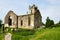 Little church in a typical Irish landscape in Wicklow Mountains in Ireland