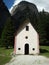 Little church in Vallongia, Dolomiti mountains