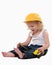 Little construction worker