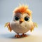 Little Cute Bird Animation With Vray Tracing And Unreal Engine Style