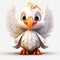 Little Cute Pelican - High-quality 3d Bird Cg Model