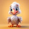 Little Cute Pelican A High-quality 3d Bird With Inventive Character Designs