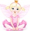 Little fairy ballerina