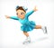 Little figure skater icon