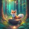 Little Fox in the Forest