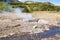 Little Geyser in Haukadalur hot spring valley