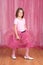 Little girl ballerina