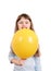 Little Girl with Balloon