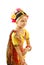Little girl Indian dancer