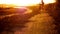 Little girl learning to ride her bicycle. Close up shot of young girl riding on bike outdoors lifestyle.