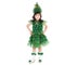 Little girl in a Newyear tree costume