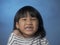 Little Girl Smiling Shows Her Decay Tooth