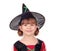 Little girl witch halloween