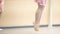 Little girls dance ballet. Children in ballet class