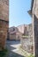 Little Greek Orthodox Church surrounded by residential dwellings in old town. Rhodes, Old Town, Island of Rhodes, Greece, Europe