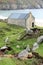 Little house in Keem Beach in Achill Island