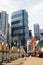 Little India Brickfields with skyscrapers, Kuala Lumpur