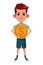 Little kid avatar cartoon character