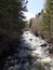 Little laramie river On snowy range road Medicine Bow National Forest Wyoming