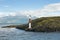 Little lighthouse in the Beagle-Channel, Ushuaia