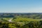 Little Missouri River Meanders Through Valley