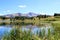 Little Molas Lake Through the Grasses