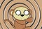 Little Monkey expression cartoon background