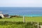 a little old farm near a beautiful and pristine bay on Westray, Orkney, Scotland