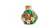 Little oriental perfume bottle in green jade