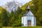 Little orthodox chapel near the spring of Kamiska Bistrica river.