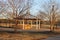 Little picnic house at the park