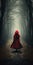 Little Red Riding Hood Enters Dark Forest