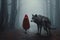 Little Red Riding Hood. A Fairy Tale, by Charles Perrault, the Brothers Grimm. The Red Cloak, a timeless classic, a