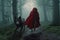 Little Red Riding Hood. A Fairy Tale, by Charles Perrault, the Brothers Grimm. The Red Cloak, a timeless classic, a