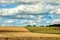 Little shed in a field