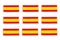 Little spanish flags