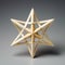 Little Star: Geometric Wood Art Inspired By Ssaku Hanga