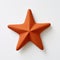 Little Star: A Neoprene Five Pointed Star With Rust Texture