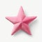Little Star: Pink Velvet Star Shaped Pillow For Minimalistic Decor