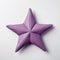 Little Star: Surrealistic Leather Sculpture On White Background